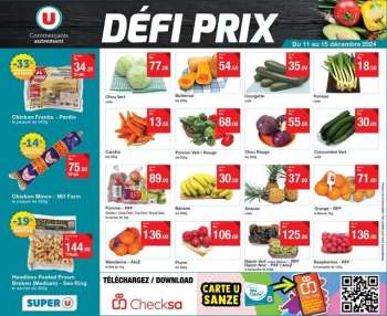 Catalogue Super U - 11/12/2024 - 15/12/2024.