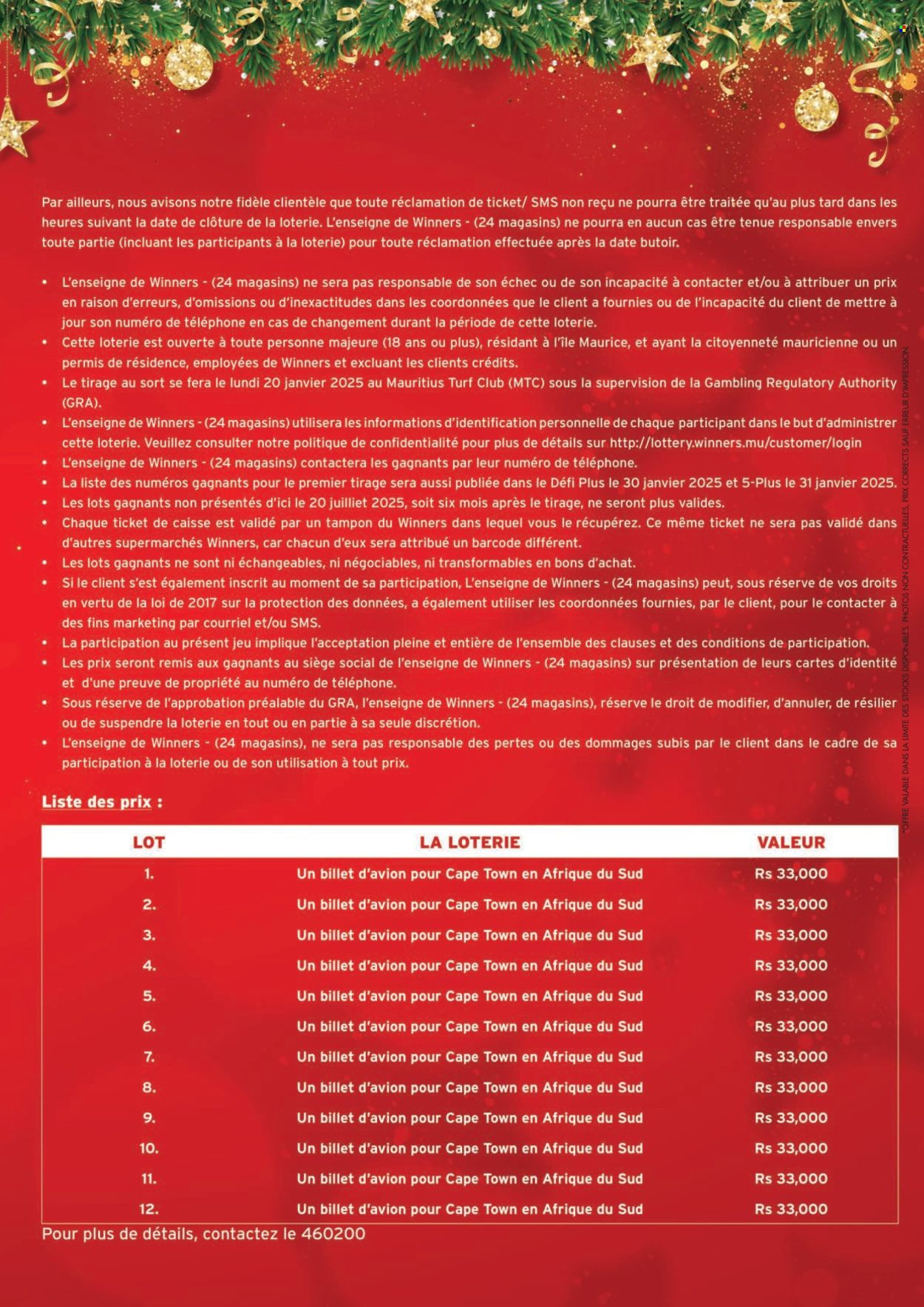 Winners catalogue - 17.12.2024 - 6.01.2025. Page 3
