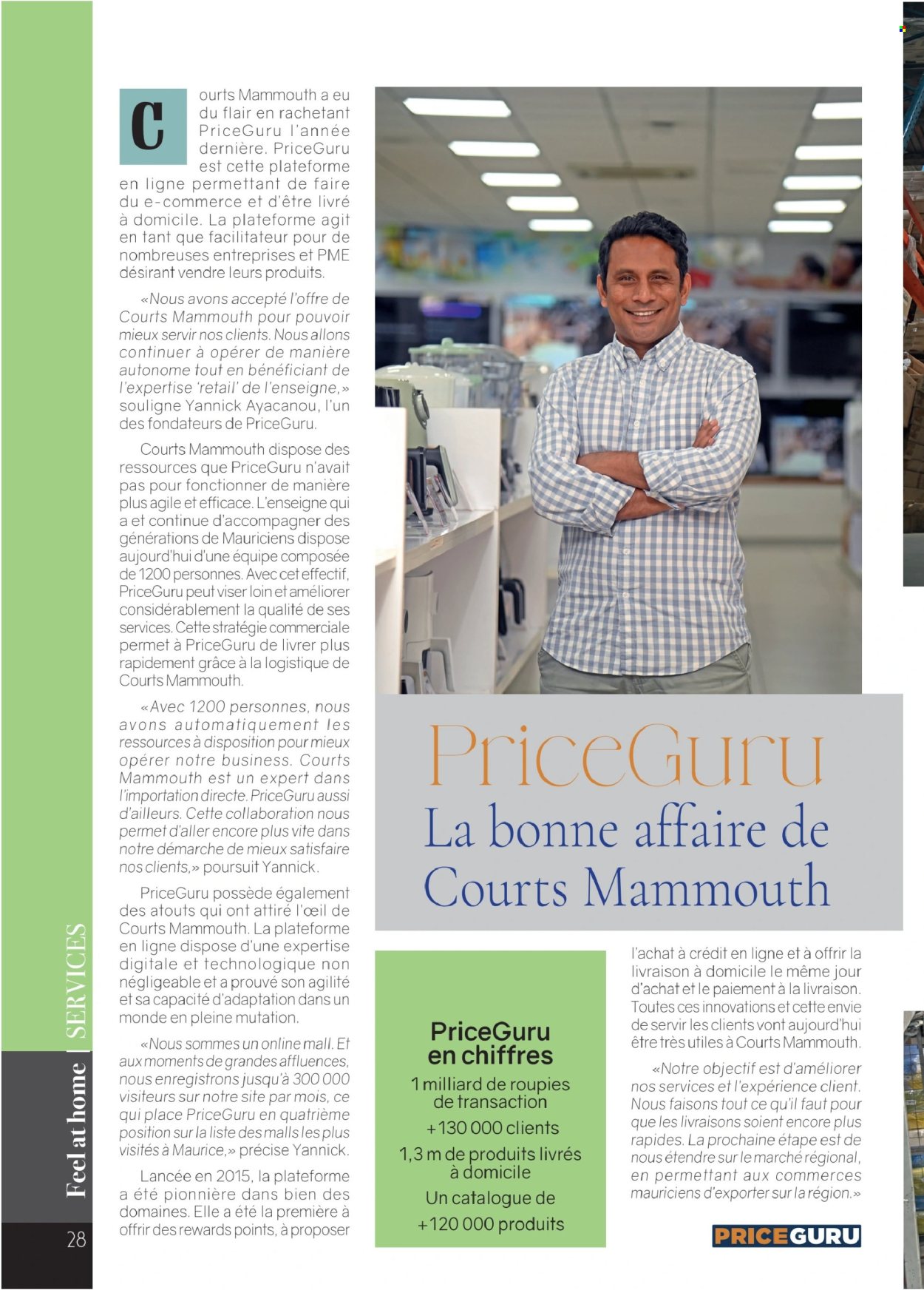Courts Mammouth catalogue. Page 28