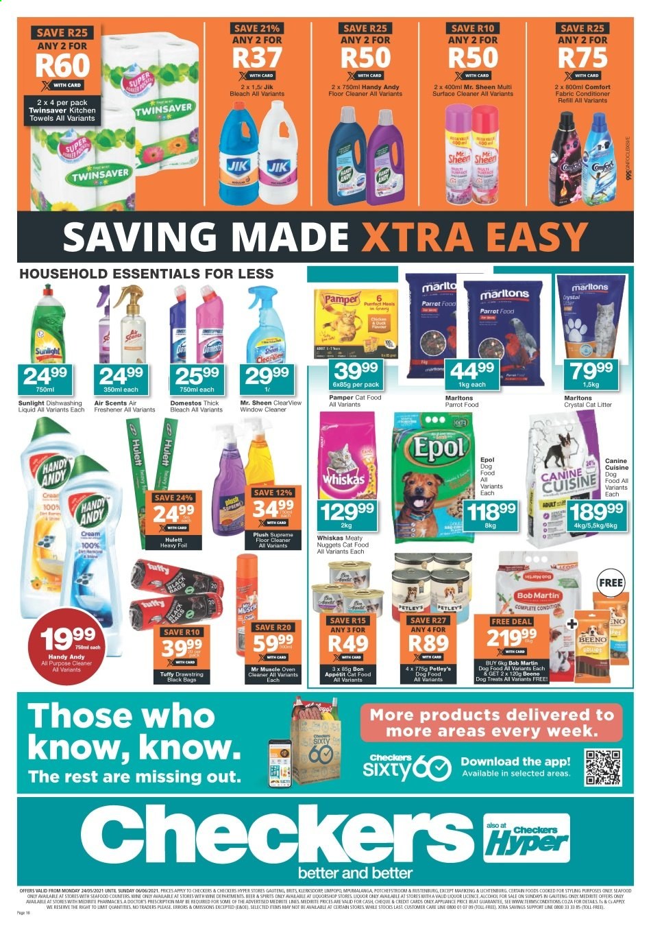 Checkers specials - 24/05/2021 - 06/06/2021. Page 16