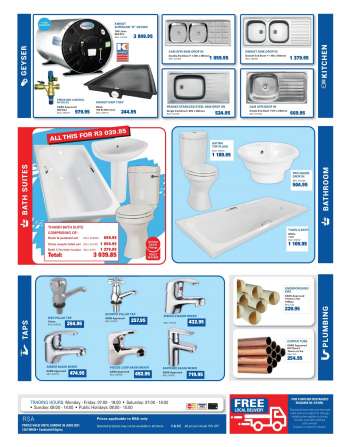 BRICK price - CASHBUILD • Today's offer from specials