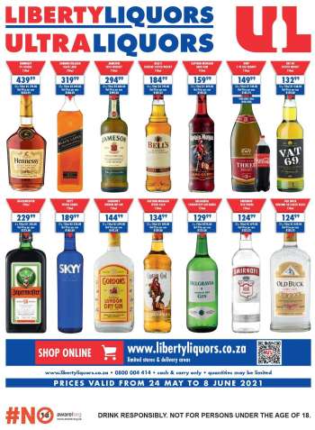 Liberty Liquors catalogue  - 05.24.2021 - 06.08.2021.