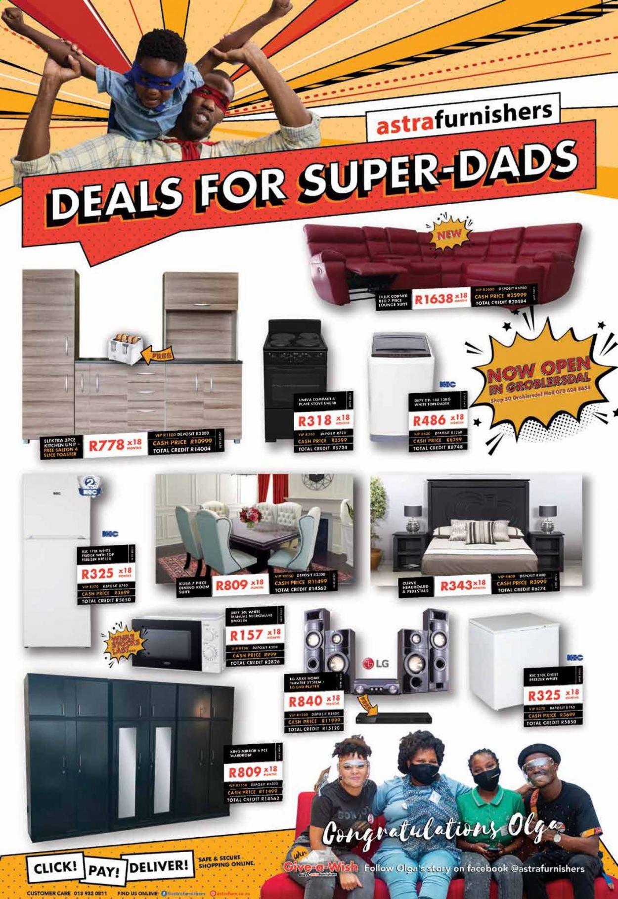 Astra Furnishers specials - 25/05/2021 - 22/08/2021. Page 1