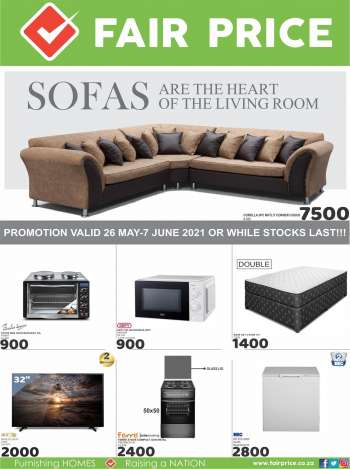 SOFA price - FAIR PRICE • Today's offer from specials