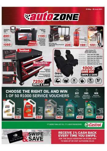 AutoZone catalogue  - 05.25.2021 - 06.08.2021.