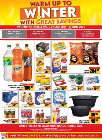 Jumbo Cash & Carry catalogue  - 05.27.2021 - 06.09.2021.