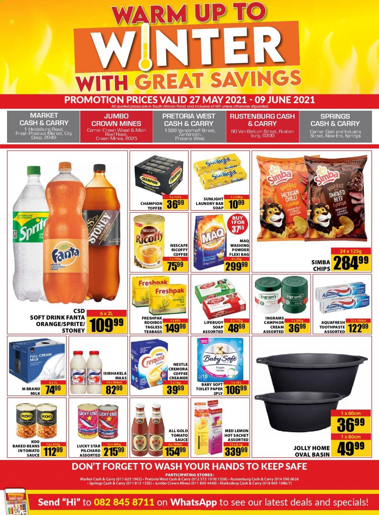 Jumbo Cash & Carry specials - 27/05/2021 - 09/06/2021. Page 1