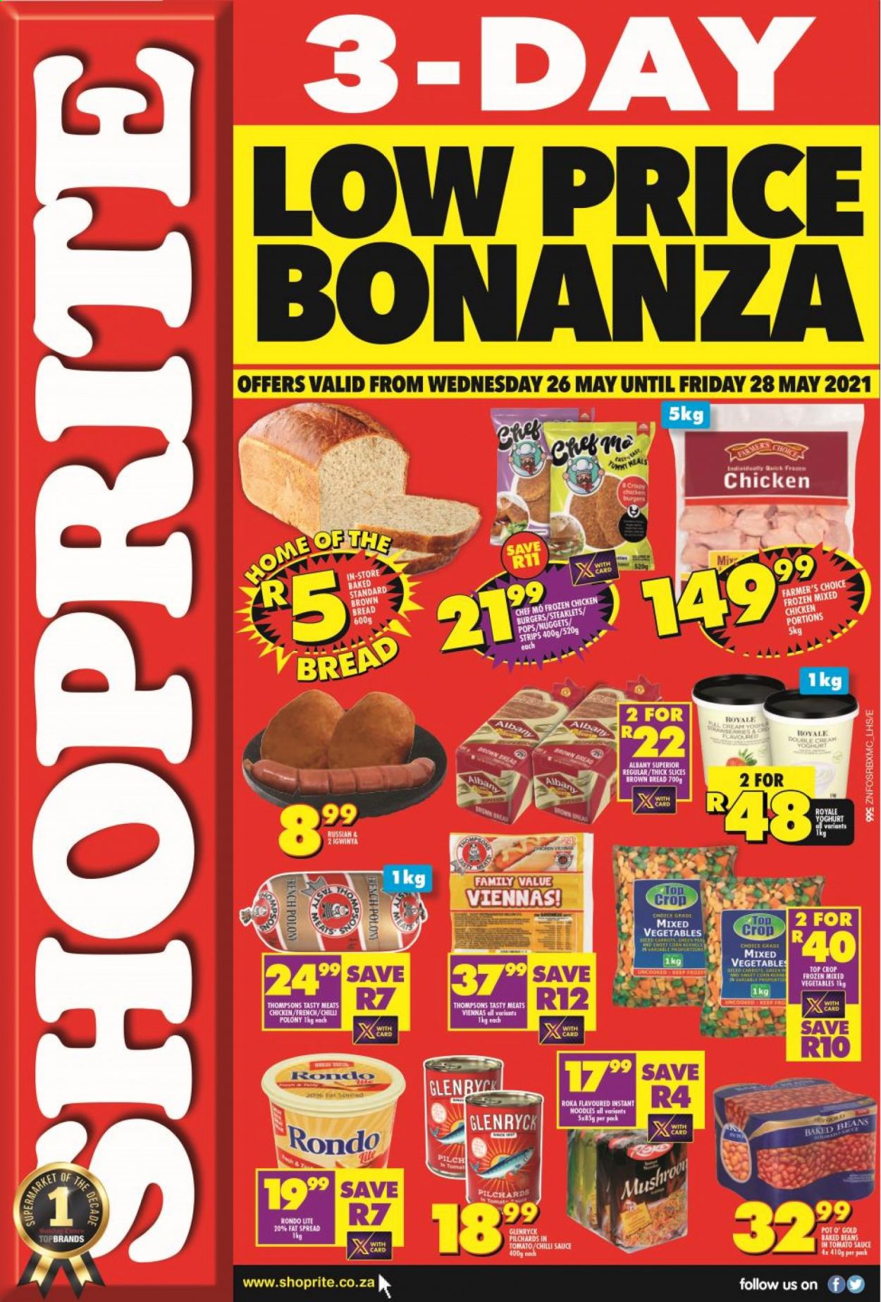 Shoprite specials - 26/05/2021 - 28/05/2021. Page 1