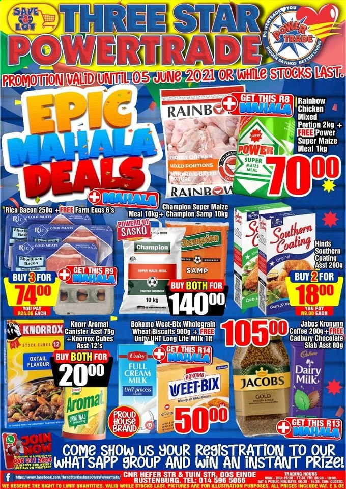 Three Star Cash and Carry specials - 28/05/2021 - 05/06/2021. Page 1