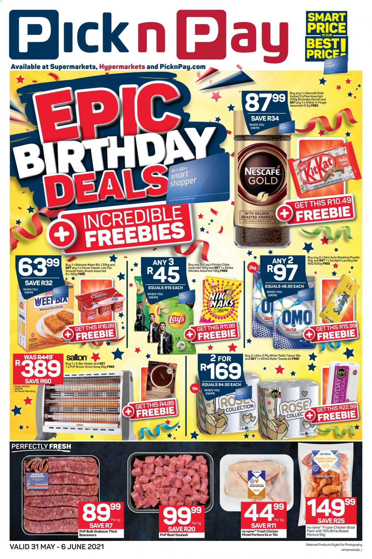 Pick n Pay specials - 31/05/2021 - 06/06/2021. Page 1