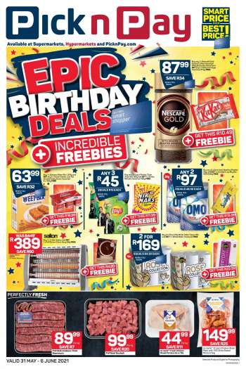 Pick n Pay catalogue  - 05.31.2021 - 06.06.2021.