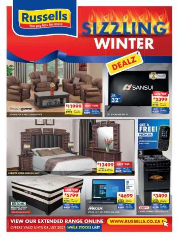 Russells catalogue  - 06.01.2021 - 07.04.2021.