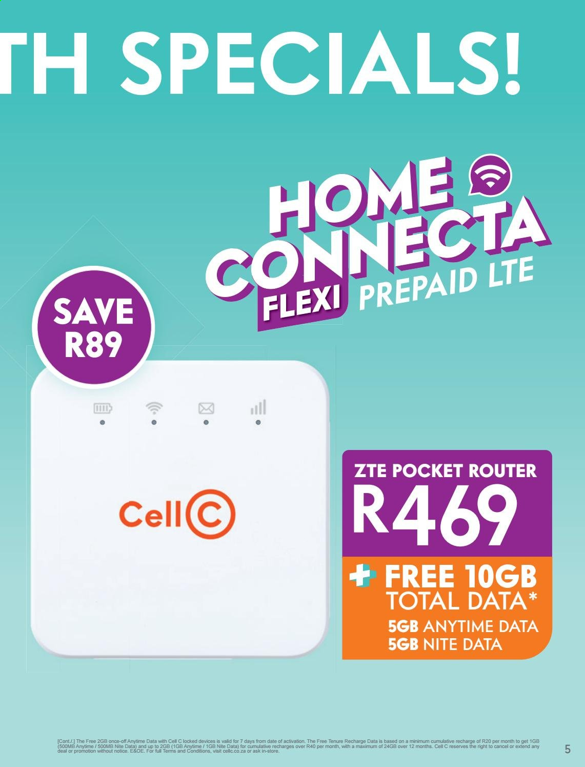 Cell C specials - 01/06/2021 - 12/07/2021. Page 5