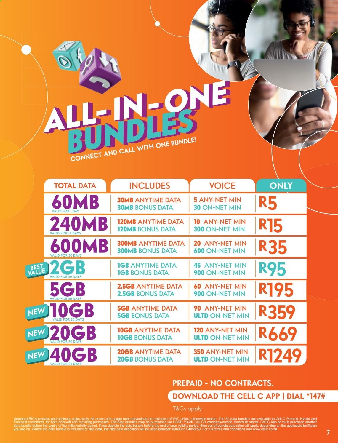 Cell C specials - 01/06/2021 - 12/07/2021. Page 7