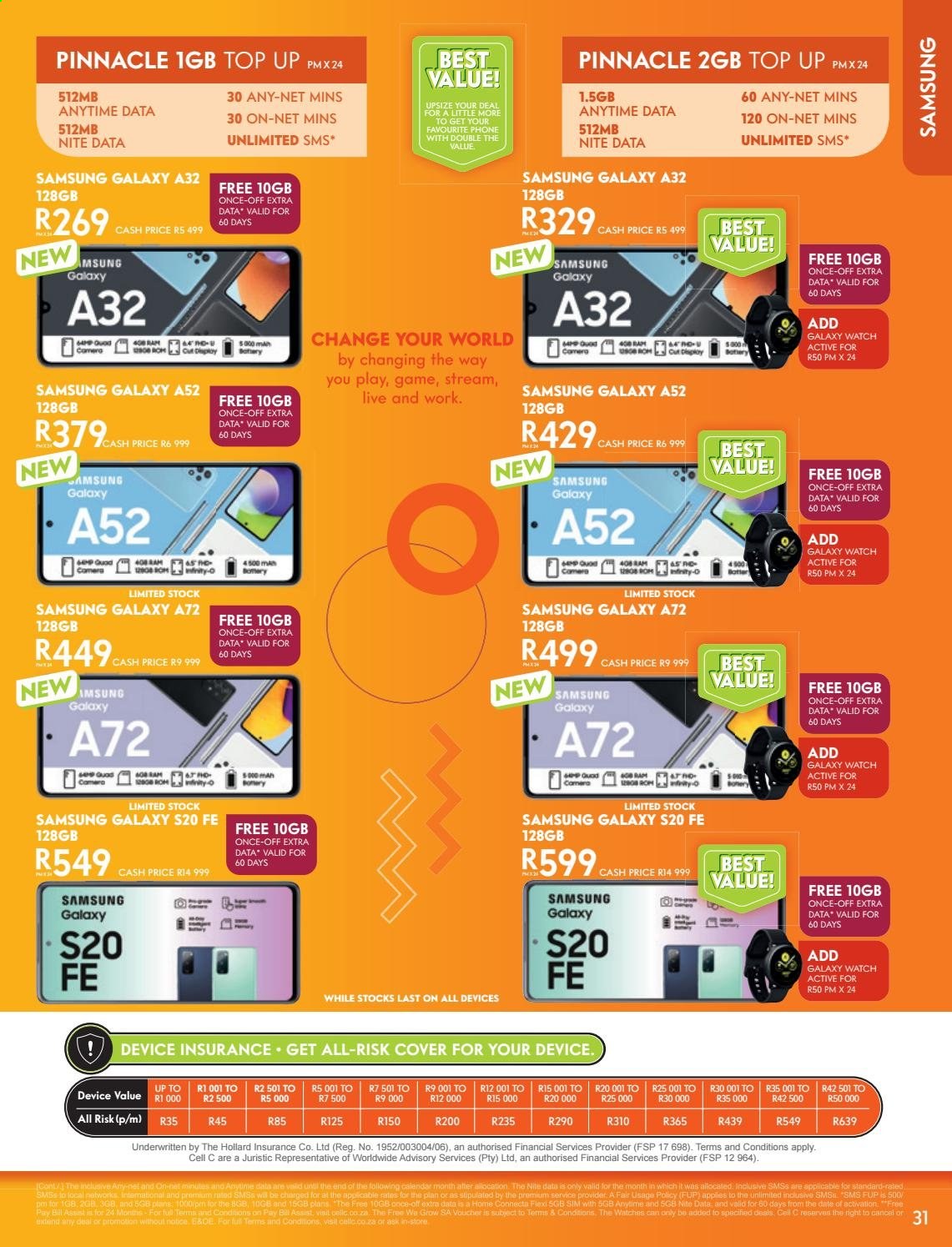Cell C specials - 01/06/2021 - 12/07/2021. Page 31