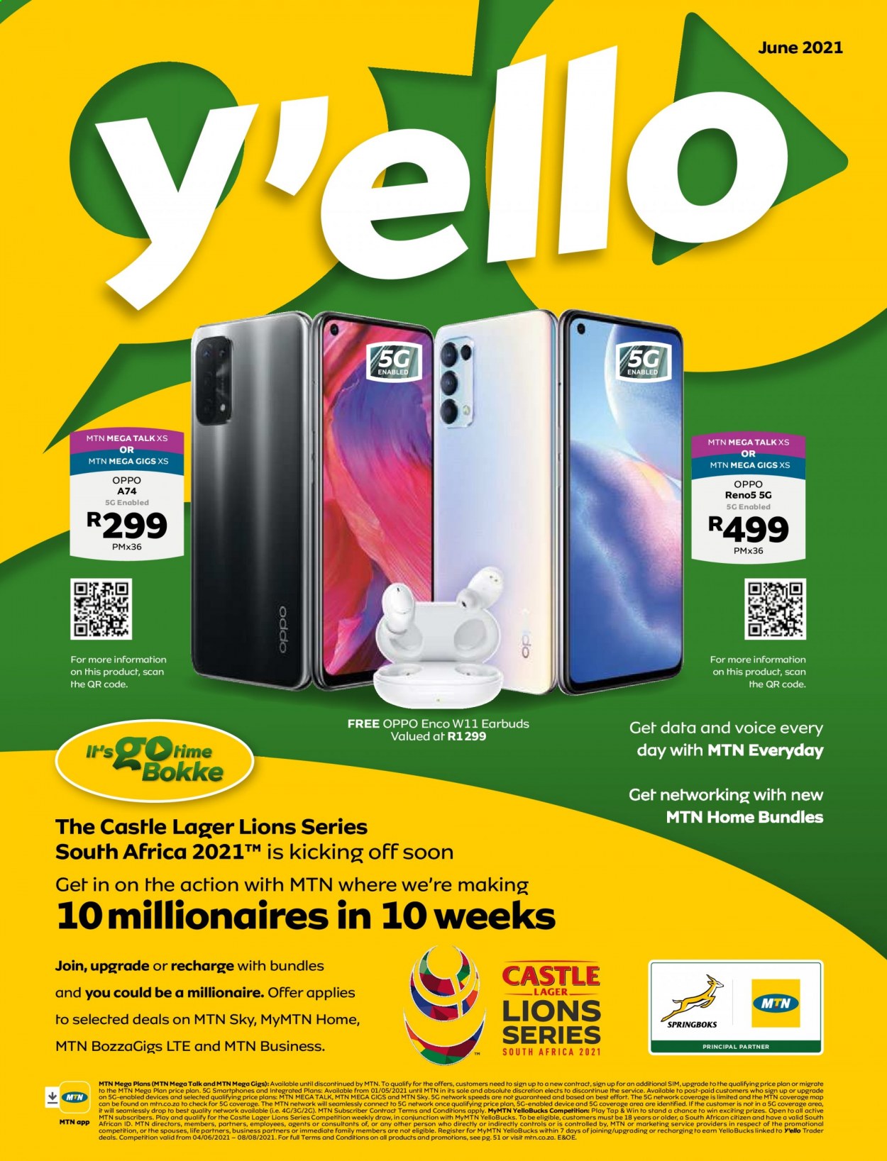MTN Specials  - 01/06/2021 - 30/06/2021. Page 1.
