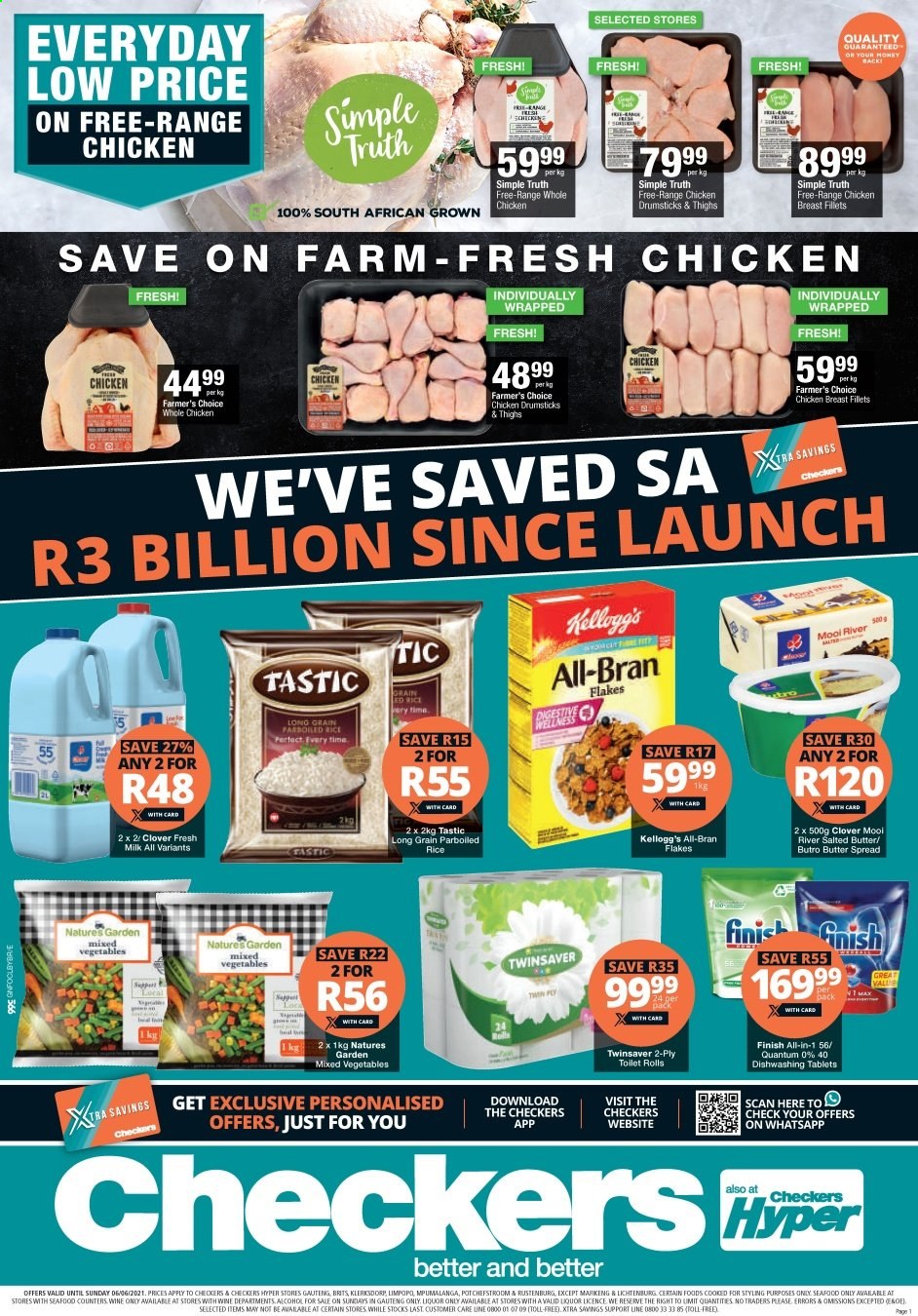 Checkers specials - 03/06/2021 - 06/06/2021. Page 1
