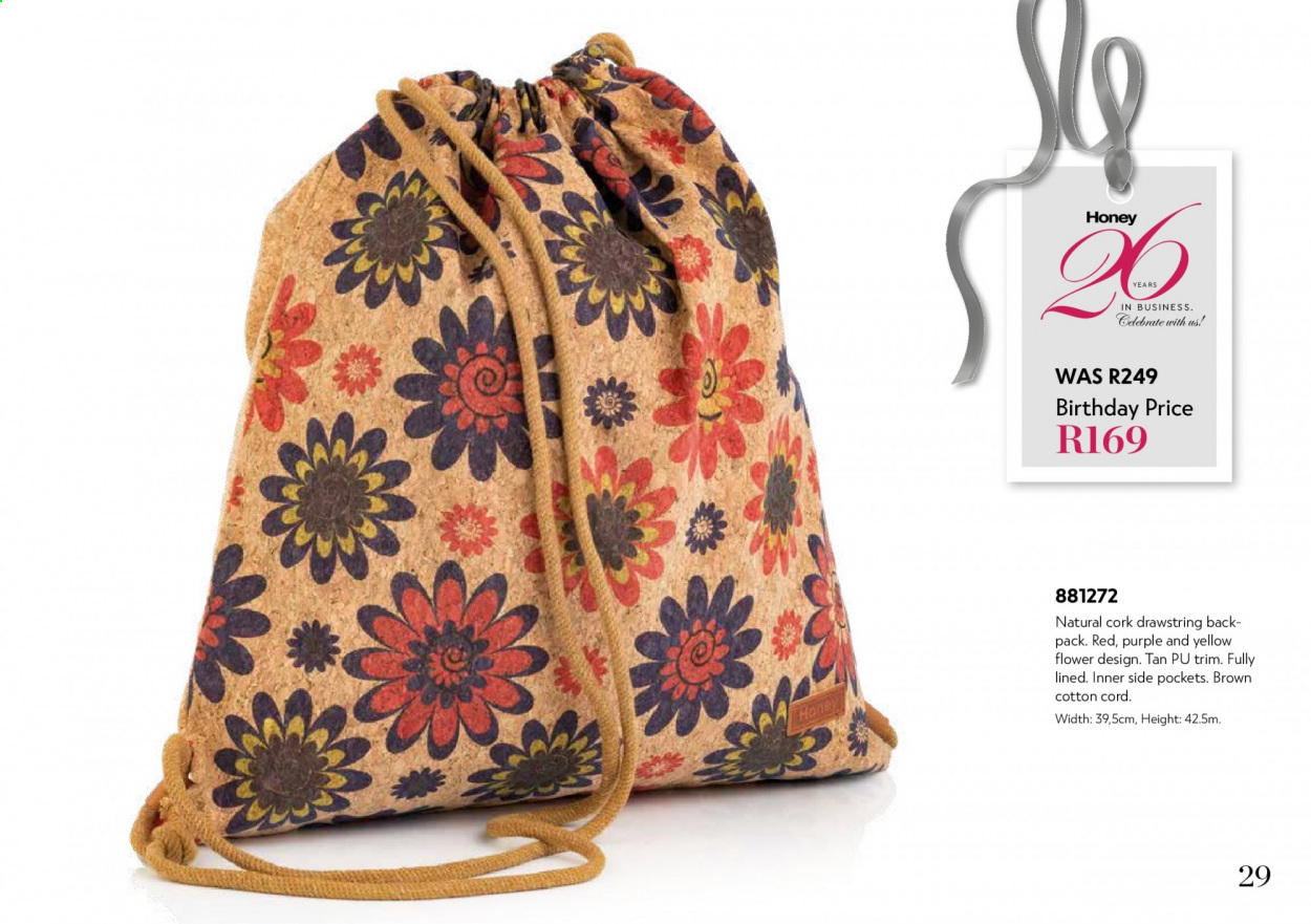 Honey specials. Page 31