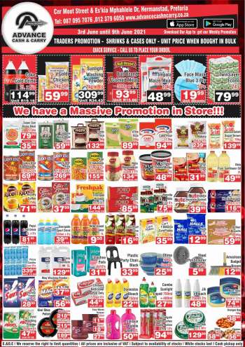 Advance Cash & Carry catalogue  - 06.03.2021 - 06.09.2021.