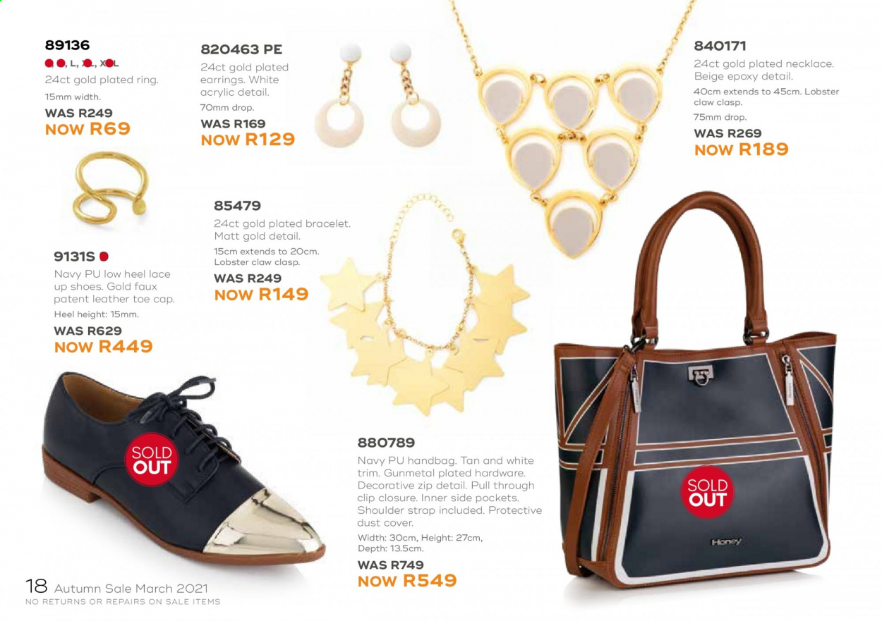 Honey specials. Page 20