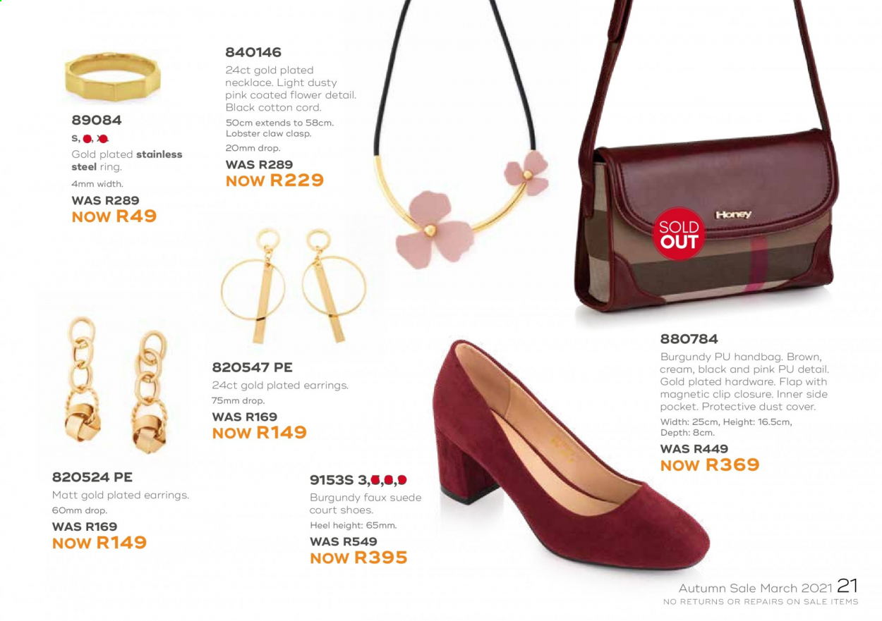 Honey specials. Page 23