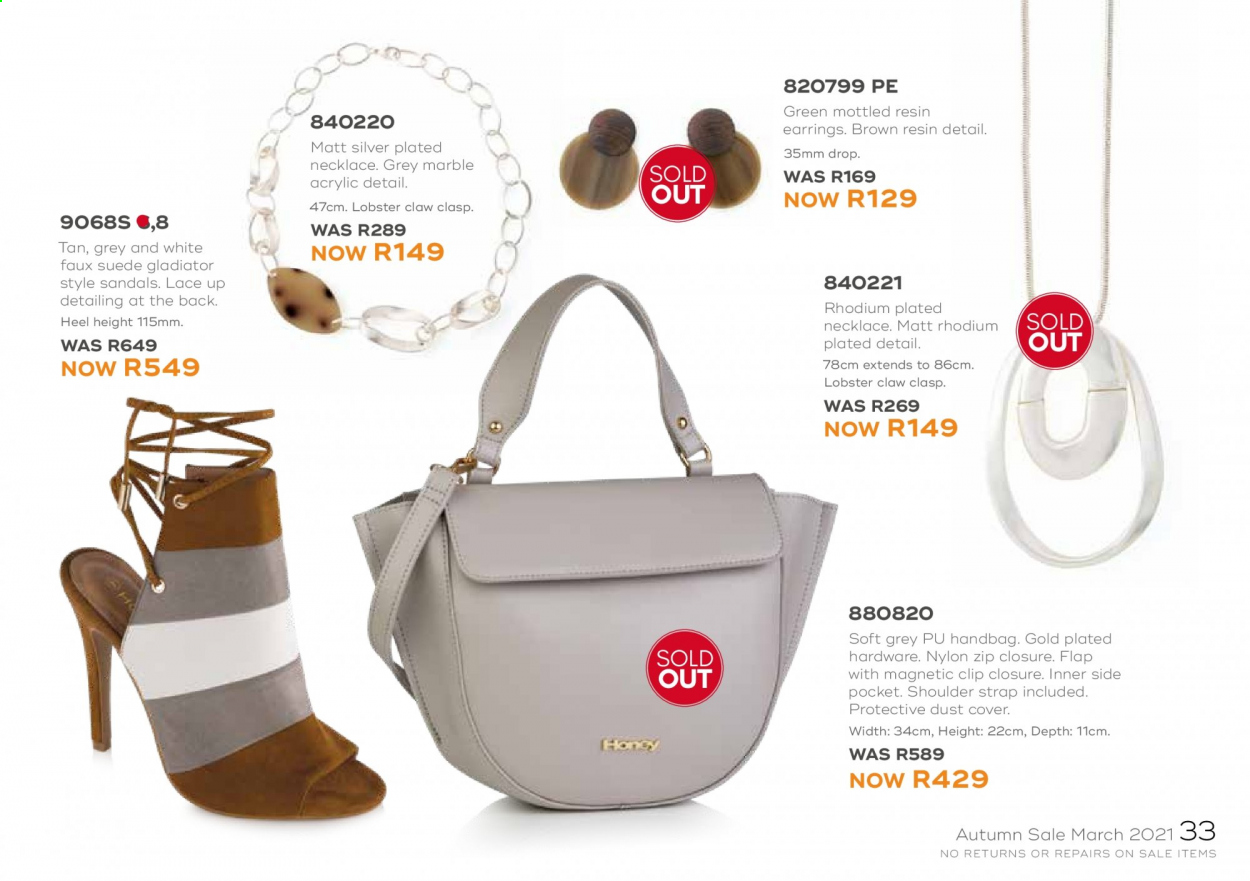 Honey specials. Page 35