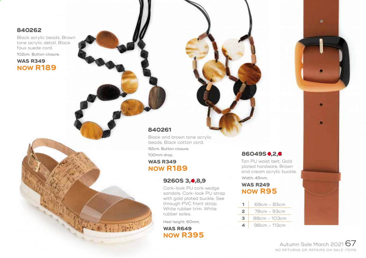 Honey specials. Page 69