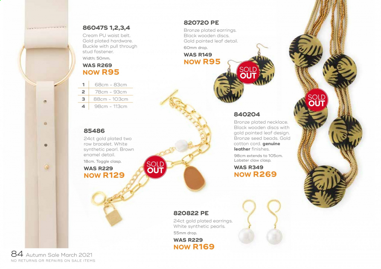Honey specials. Page 86