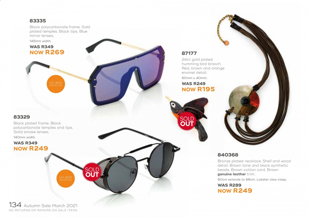 Honey specials. Page 136