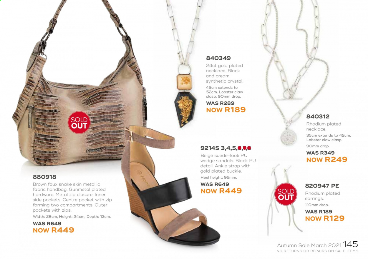 Honey specials. Page 147