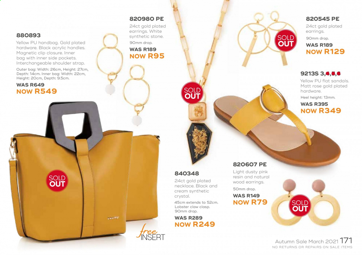 Honey specials. Page 173