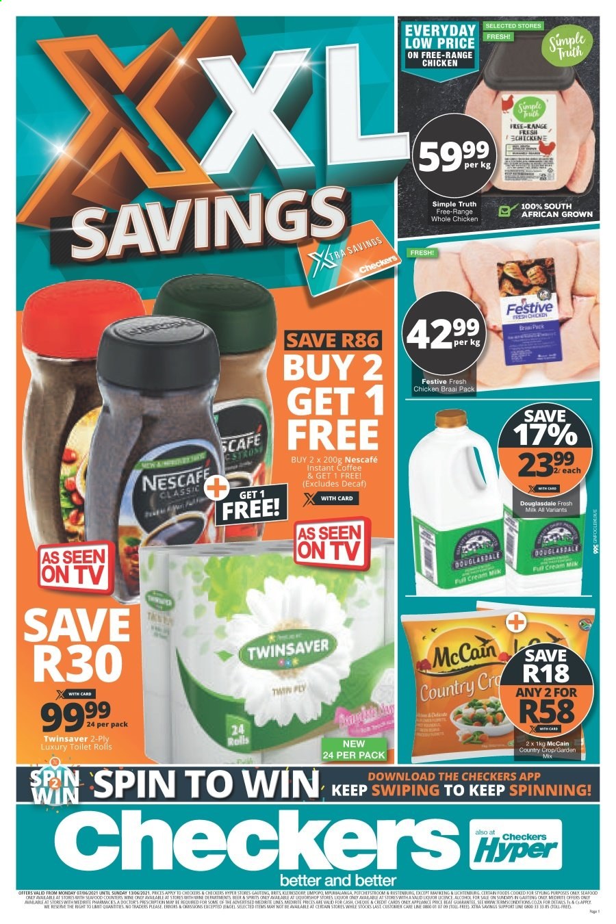 Checkers specials - 07/06/2021 - 13/06/2021. Page 1