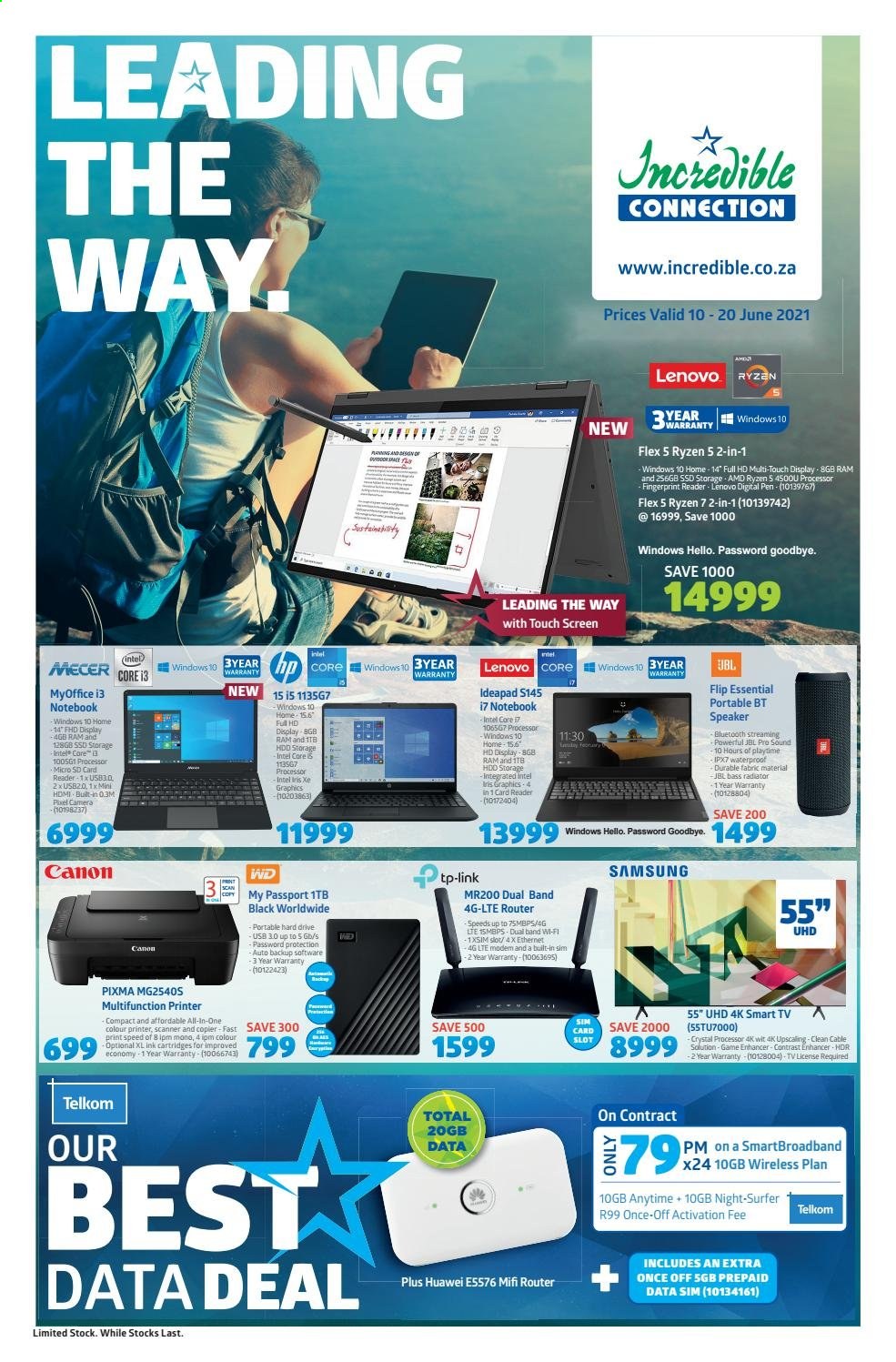 Incredible Connection specials - 10/06/2021 - 20/06/2021. Page 1
