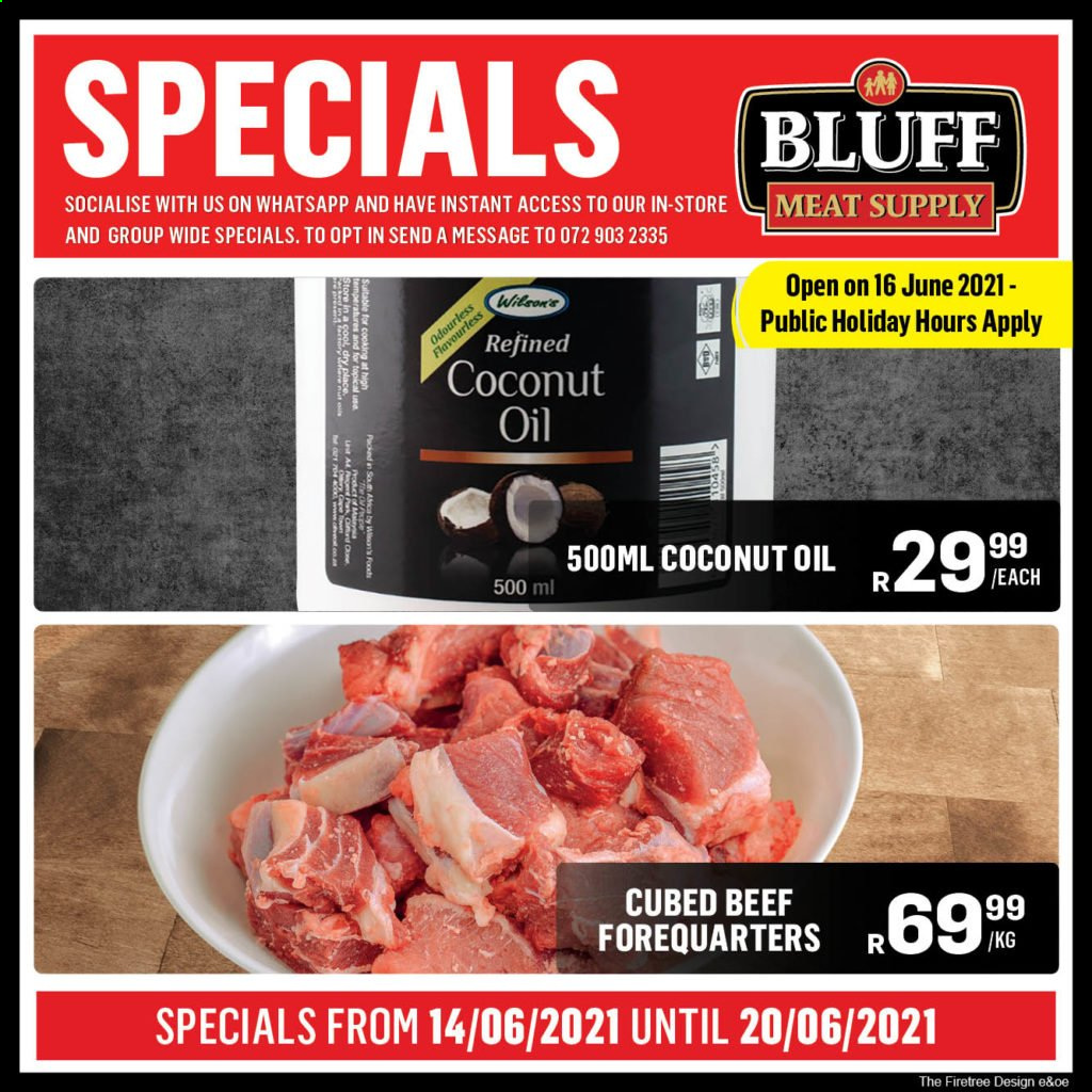 Bluff Meat Supply specials - 14/06/2021 - 20/06/2021. Page 3