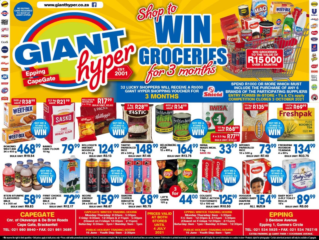 Giant Hyper specials - 16/06/2021 - 04/07/2021. Page 1