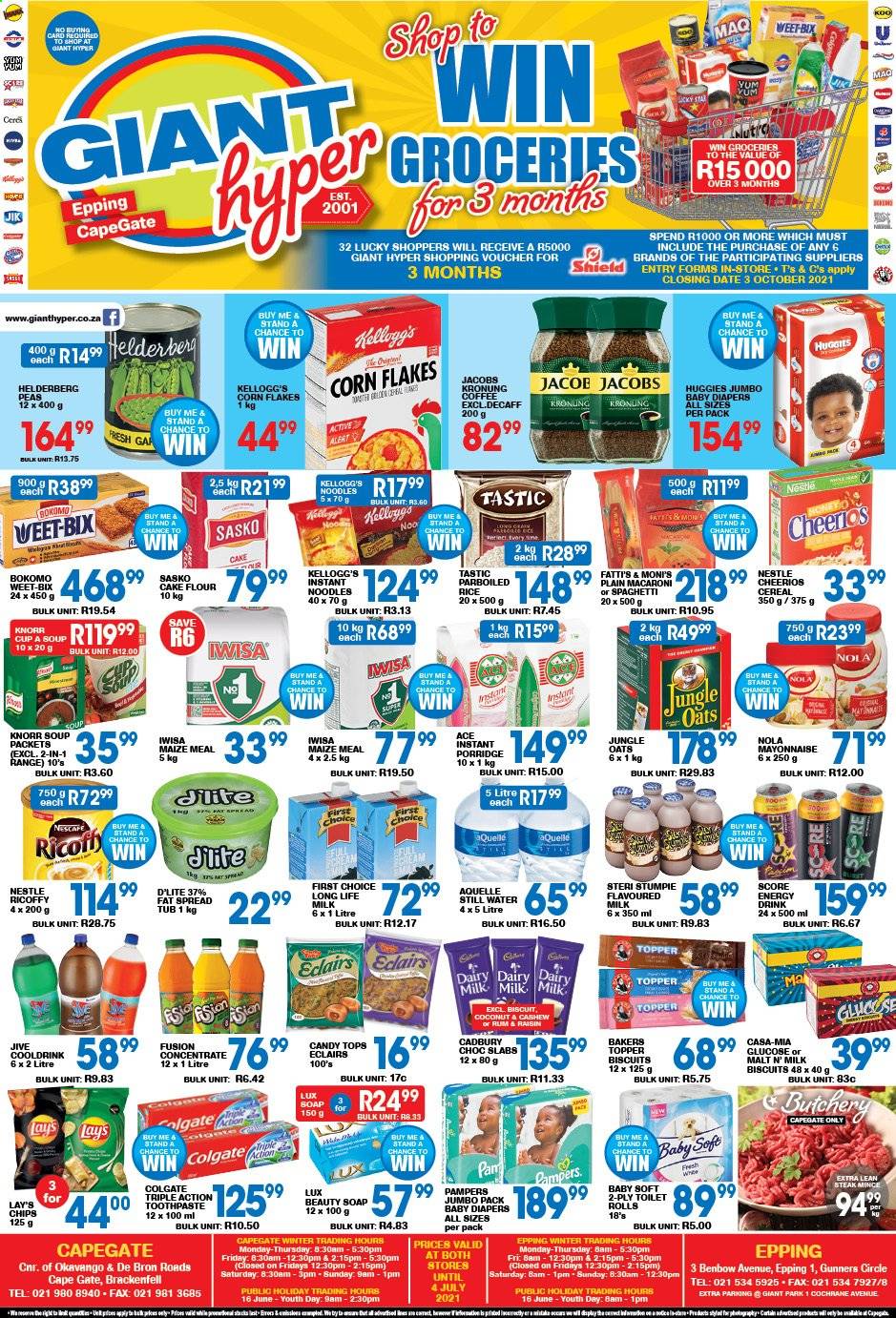 Giant Hyper specials - 16/06/2021 - 04/07/2021. Page 1