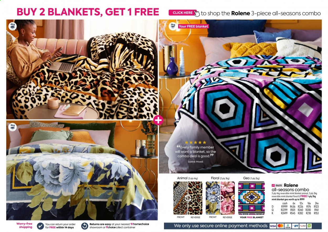 HomeChoice specials. Page 4