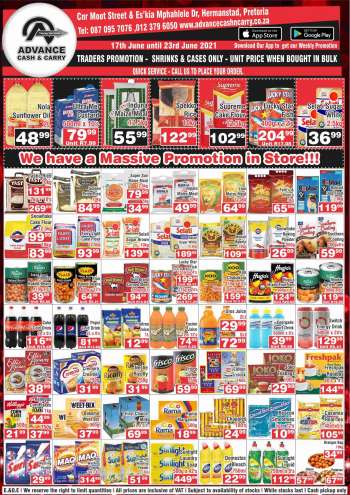 Advance Cash & Carry catalogue  - 06.17.2021 - 06.23.2021.