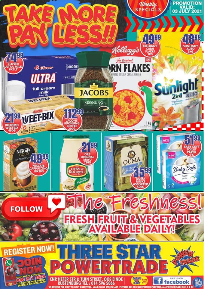 Three Star Cash and Carry specials - 19/06/2021 - 03/07/2021. Page 1