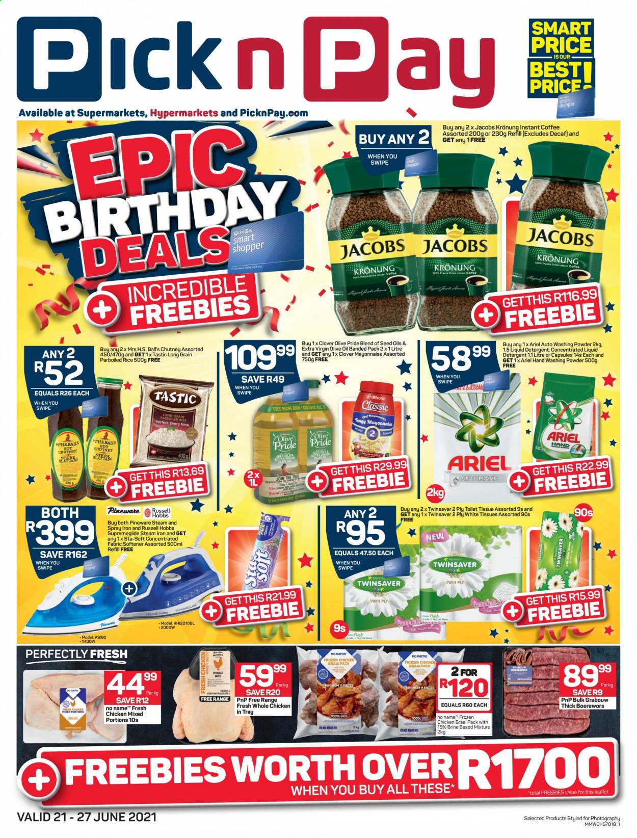 Pick n Pay specials - 21/06/2021 - 27/06/2021. Page 1