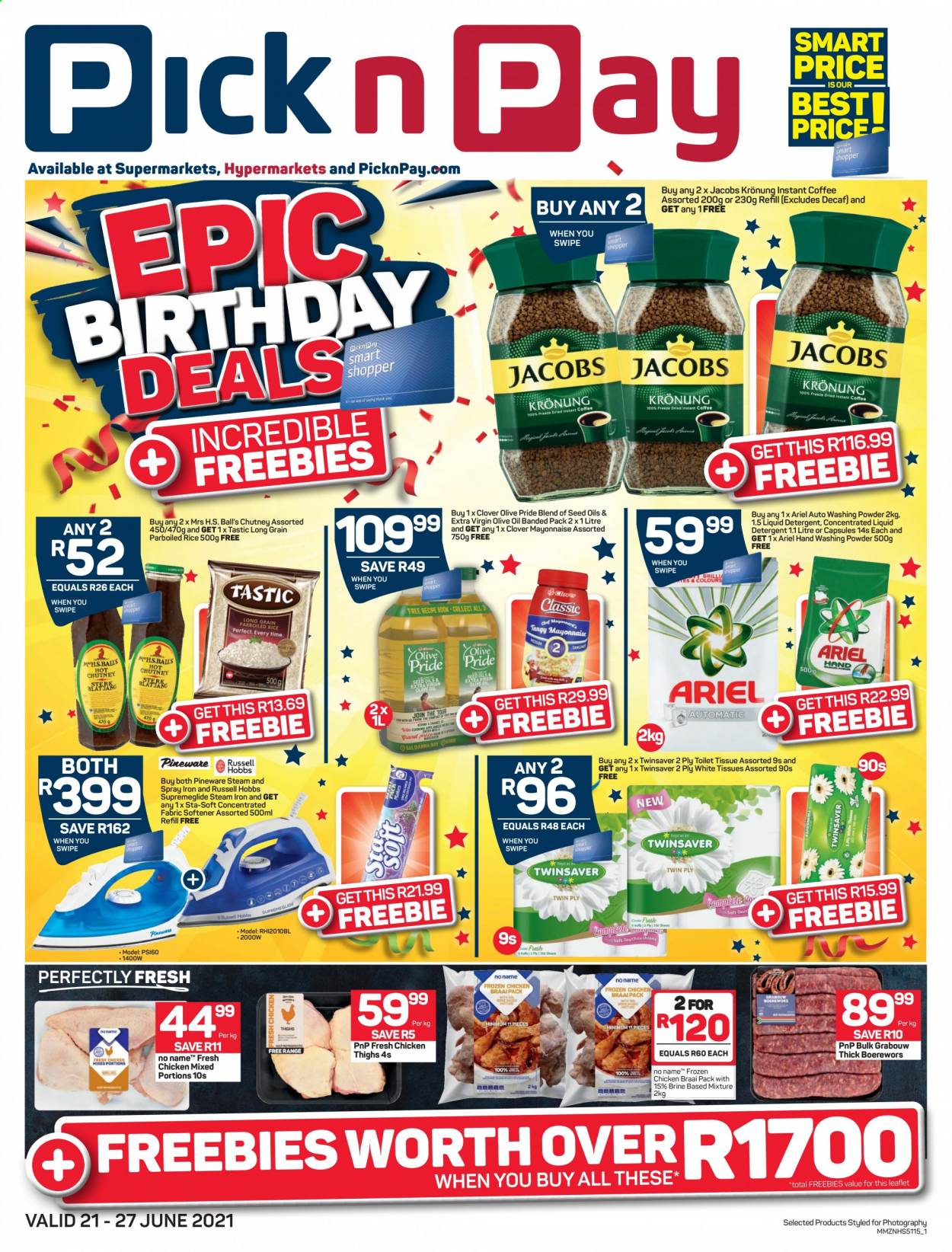 Pick n Pay specials - 21/06/2021 - 27/06/2021. Page 1