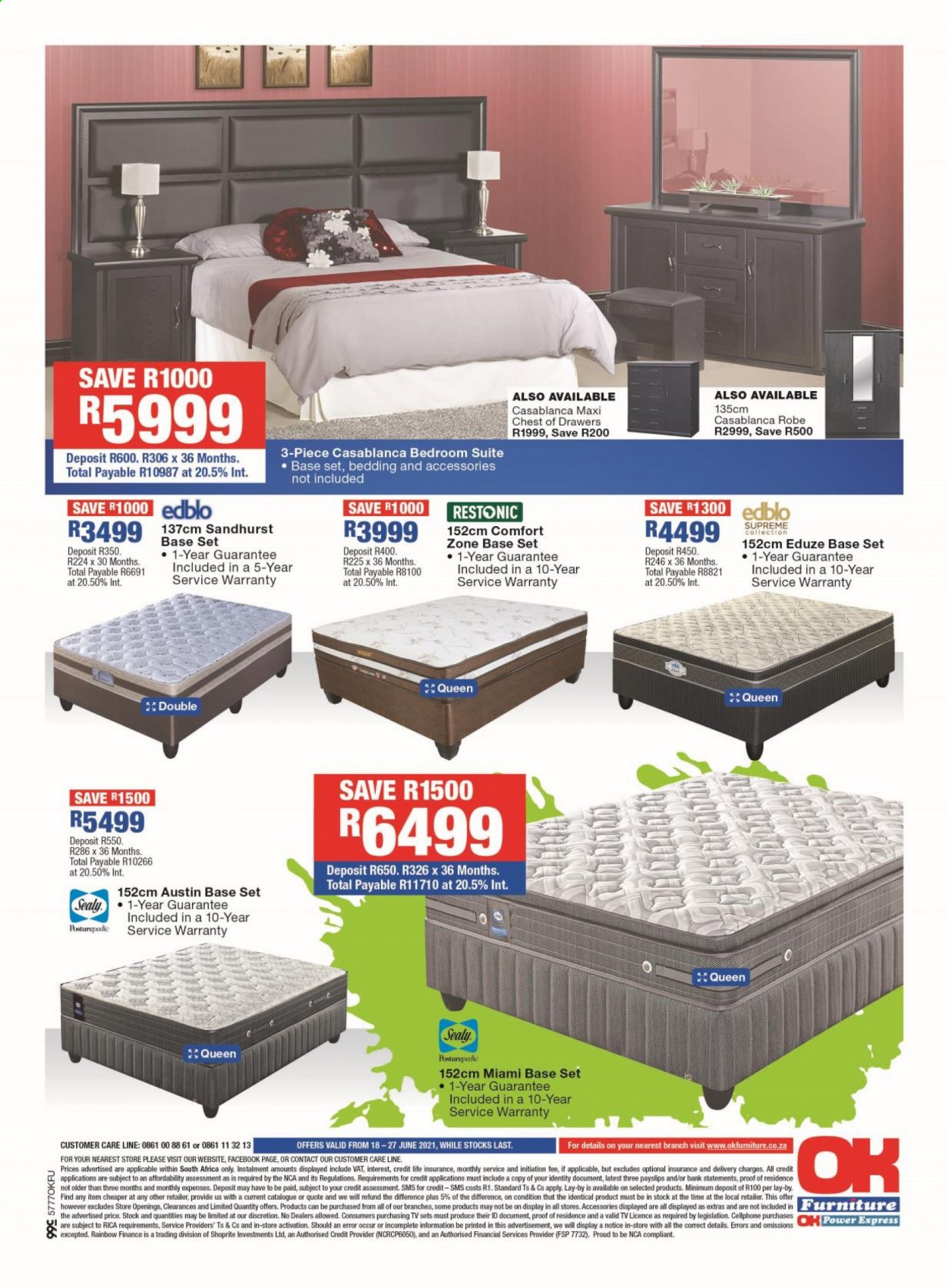 OK Furniture specials - 18/06/2021 - 27/06/2021. Page 6