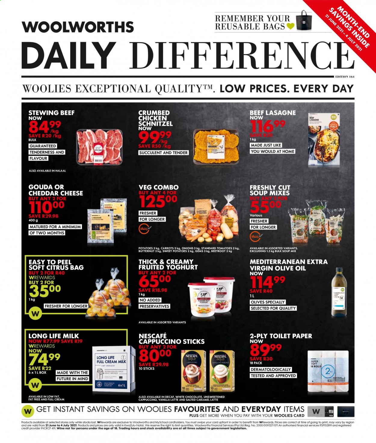 Woolworths specials - 21/06/2021 - 04/07/2021. Page 1