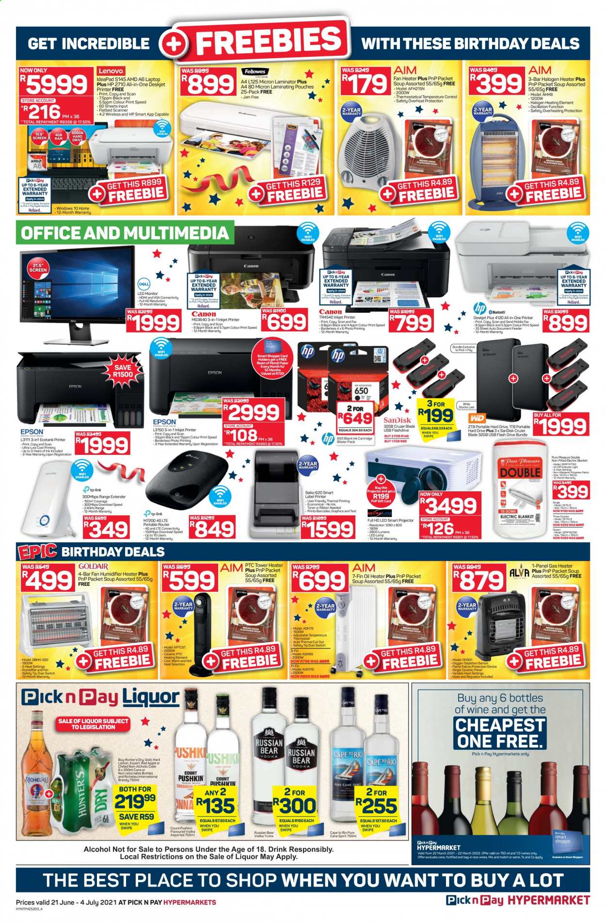 Pick n Pay specials - 21/06/2021 - 04/07/2021. Page 4