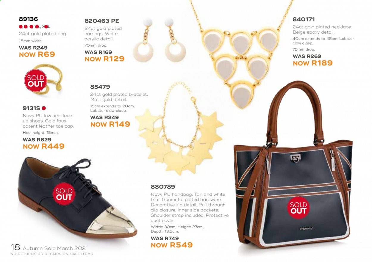 Honey specials. Page 20