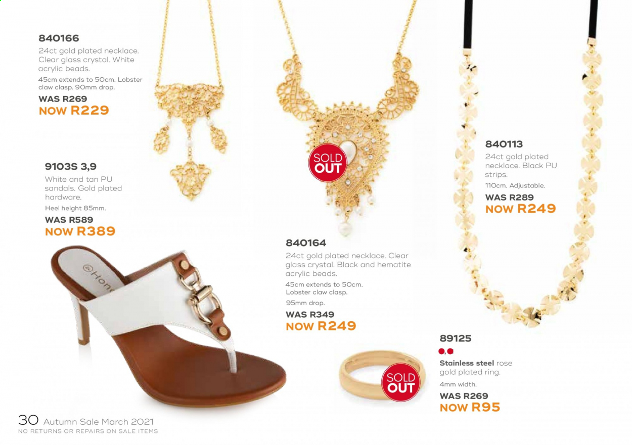 Honey specials. Page 32