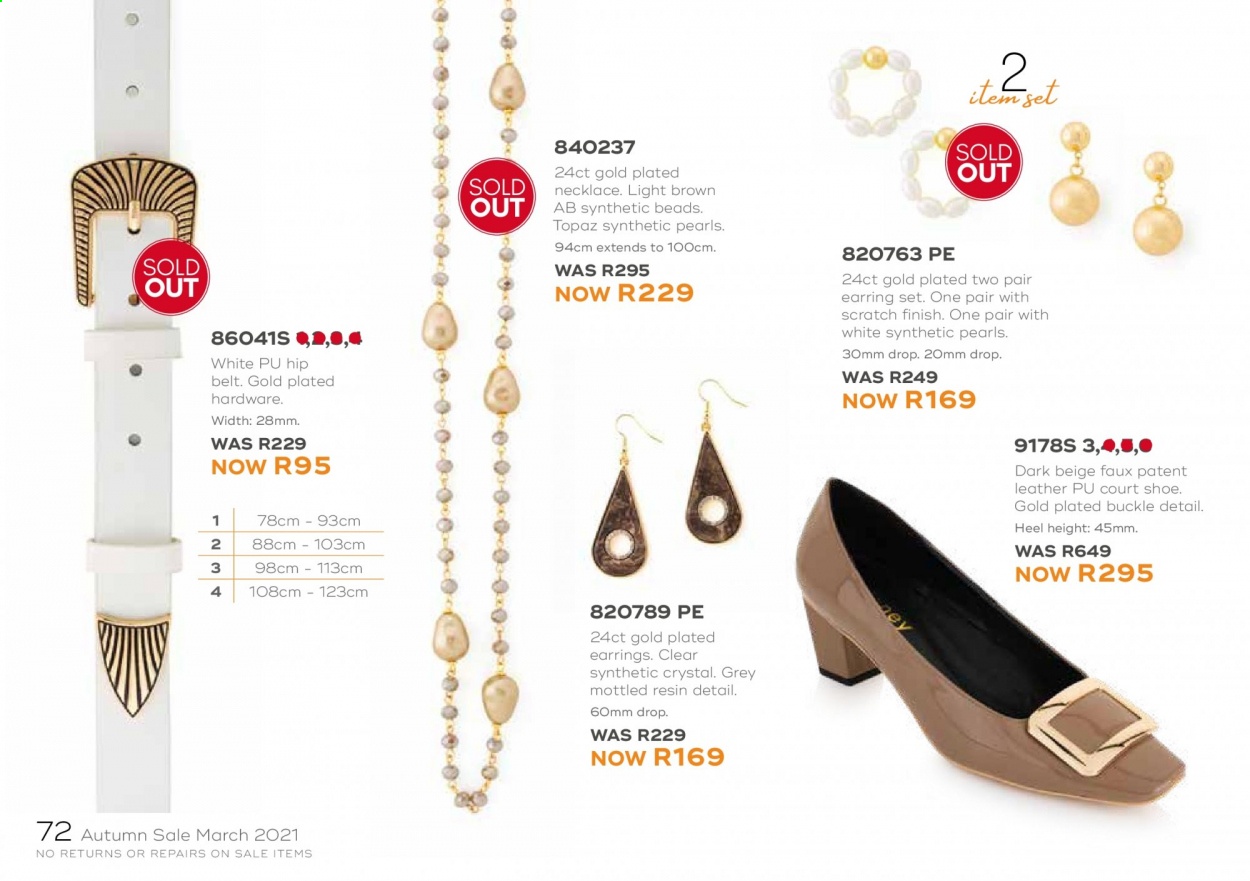 Honey specials. Page 74