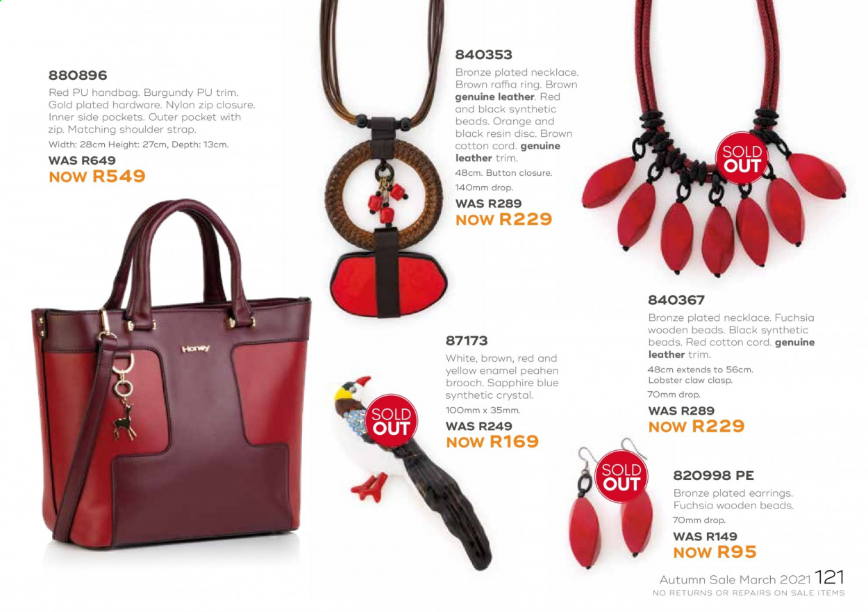 Honey specials. Page 123
