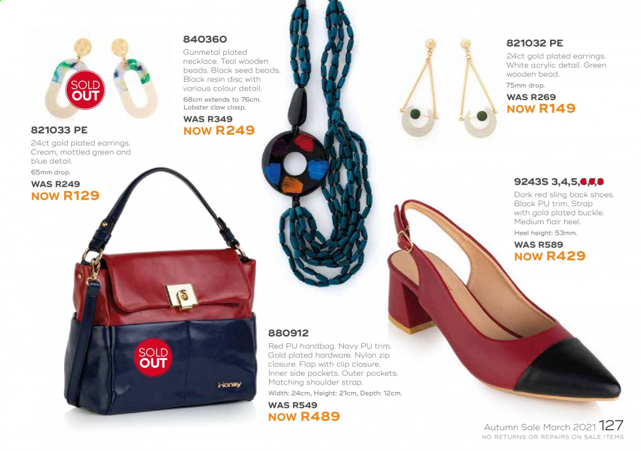 Honey specials. Page 129
