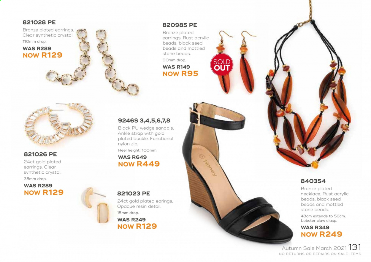 Honey specials. Page 133